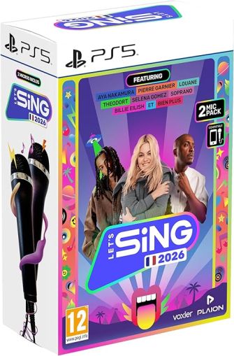 Let's Sing 2026 + 2 микрофона [PS5]