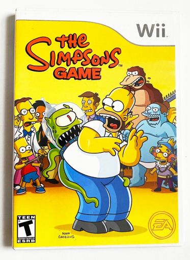 The Simpsons game [Nintendo Wii]