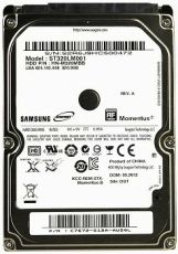 Хард диск SAMSUNG 320GB, 2.5", SATA 3Gb/s 5400RPM, 8MB, ST320LM001