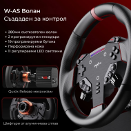 PXN VD4 Direct Drive Волан + стойка за бюро